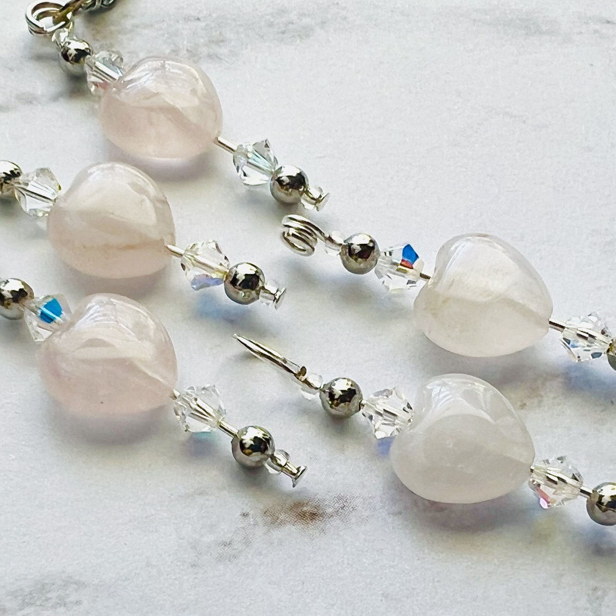 Rose Quartz and Soulmate Intention&nbsp;Pendants…